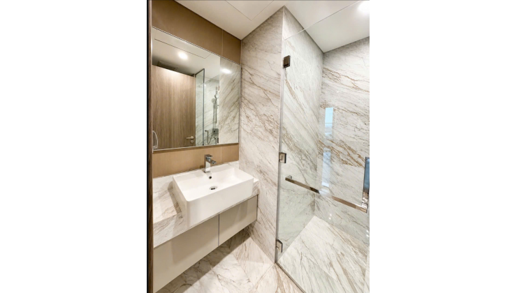  Căn hộ 1PN+1 Lumière Evergreen – 41m², nhà mới tinh, nội thất cơ bản cao cấp.
